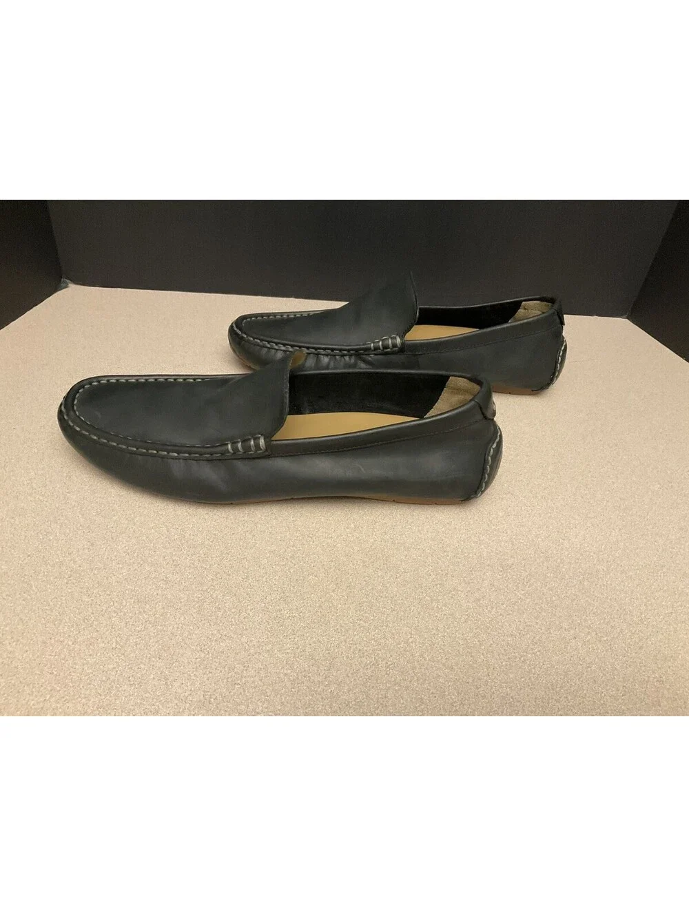 Mens Cole Haan Somerset Venetian Black Leather Loafers. Size 9.5M. Nice Shoes!